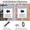 Signmission Please Ring Door Bell, 7 in W x Rectangle, Plastic OS-2PACK-NS-P-710-V-17582 - alternate 5